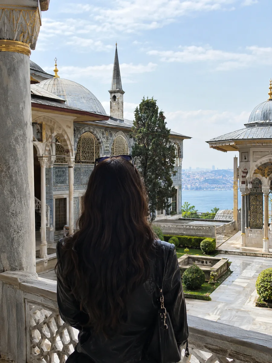 Blick auf den Topkapi-Palast und den Harem